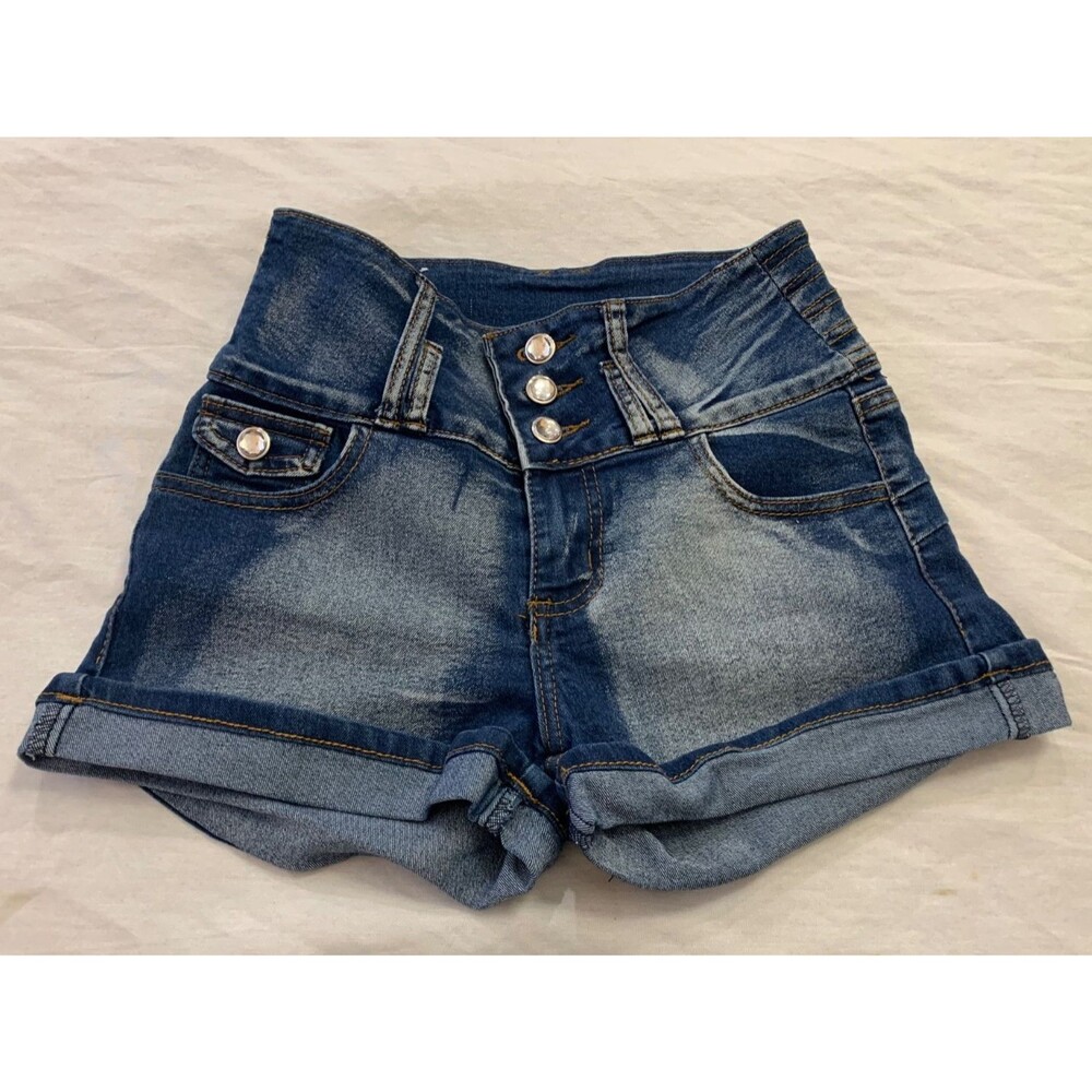 DEEP BLUE WOMENS JEANS SHORTS SIZE 3